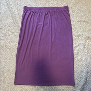 New Lavender Classic Stretch Pencil Skirt in Women’s sz Medium